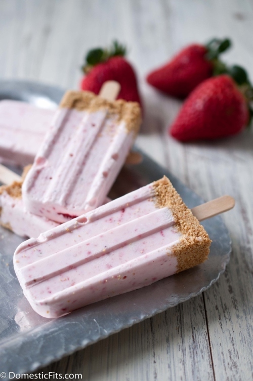 Popsicles Strawberry Cheesecake Popsicles Recipe By Cupcakepedia