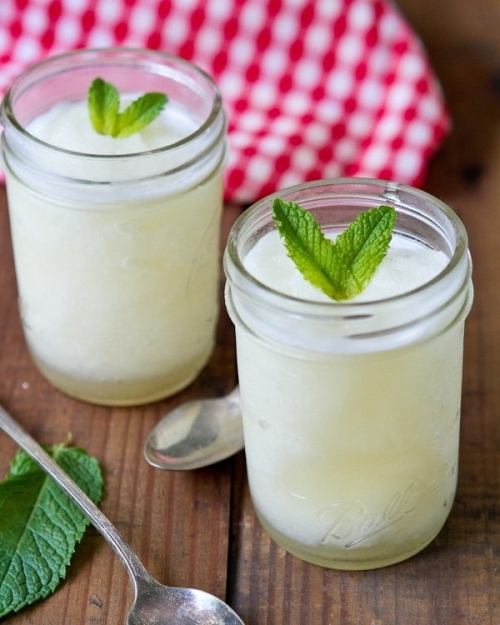 Summer Slushes Lemon Mint Slush Recipe By Cupcakepedia